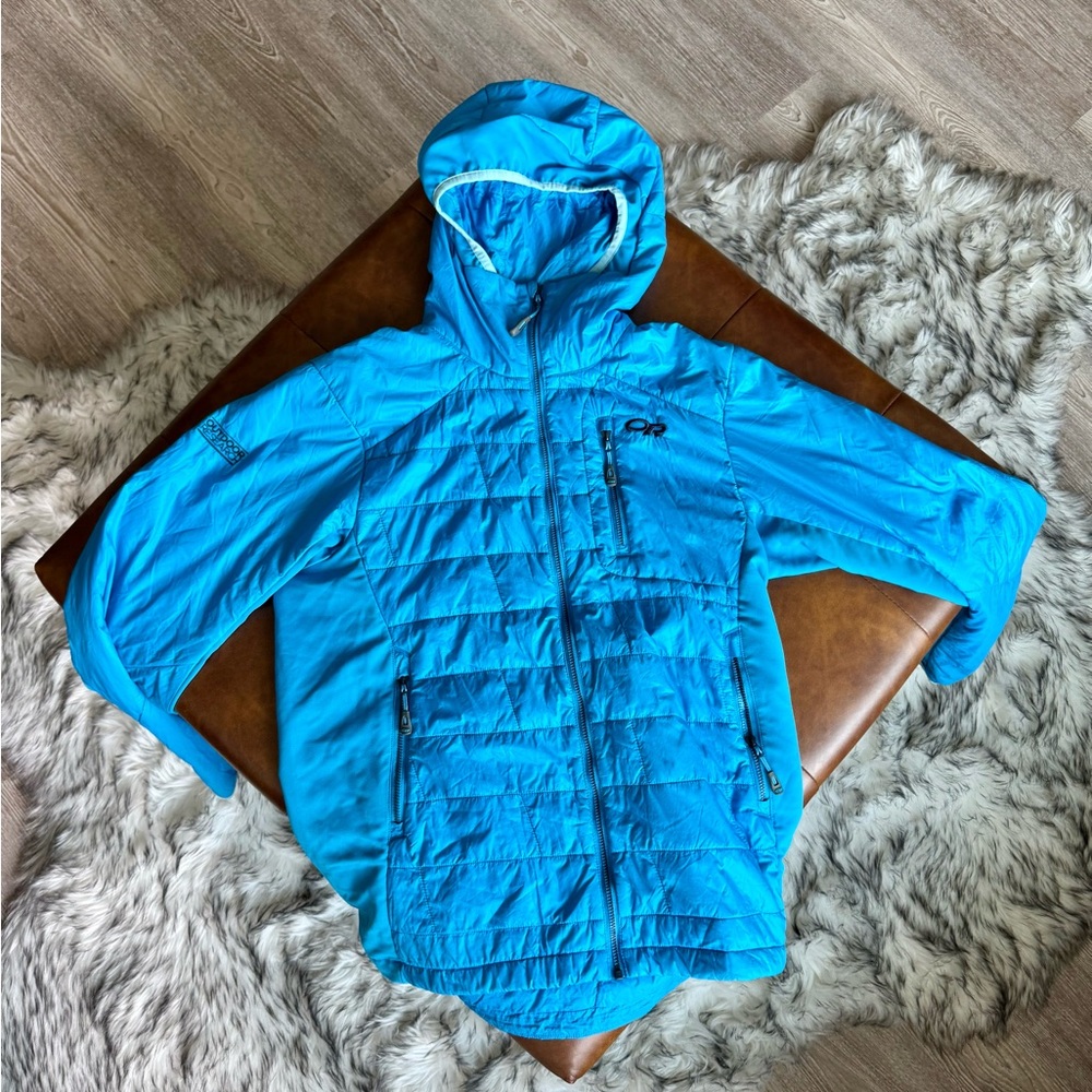 Outdoor Research Men’s Cathode Hoodie Down Jacket - Picture 6 of 9